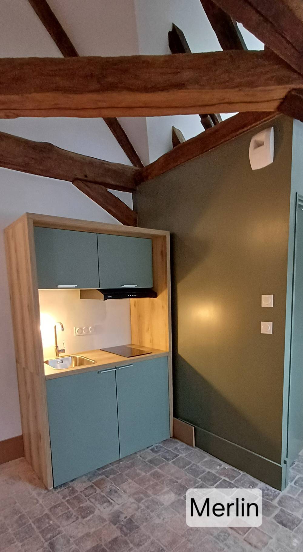 Logis la Vachère Meublé Merlin